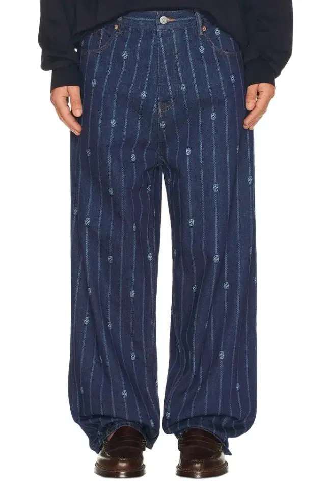 Drôle de Monsieur Le Jean Baggy Monogramme
