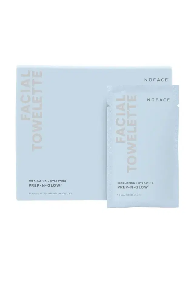 NUFACE Prep & Glow Cleansing Cloth 20 Pack