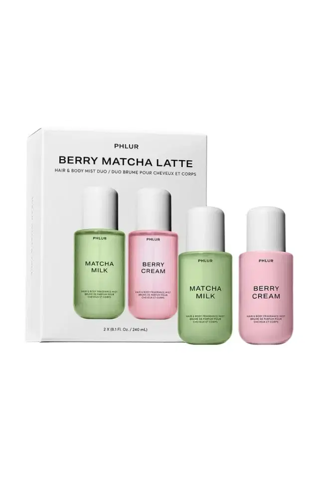 PHLUR Berry Matcha Body Mist Set