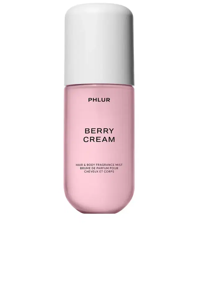 PHLUR Travel Size Berry Cream Hair And Body Mist 3oz