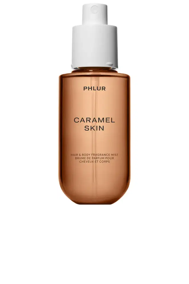 PHLUR Travel Size Caramel Skin Hair And Body Mist 3oz