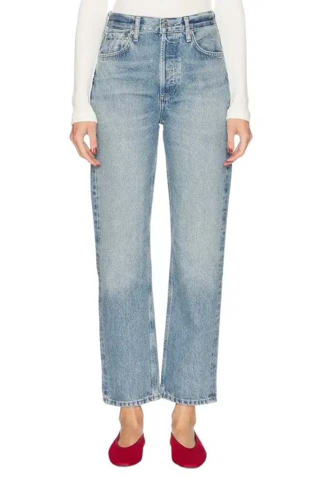 Citizens of Humanity Blaine High Rise Straight Jeans