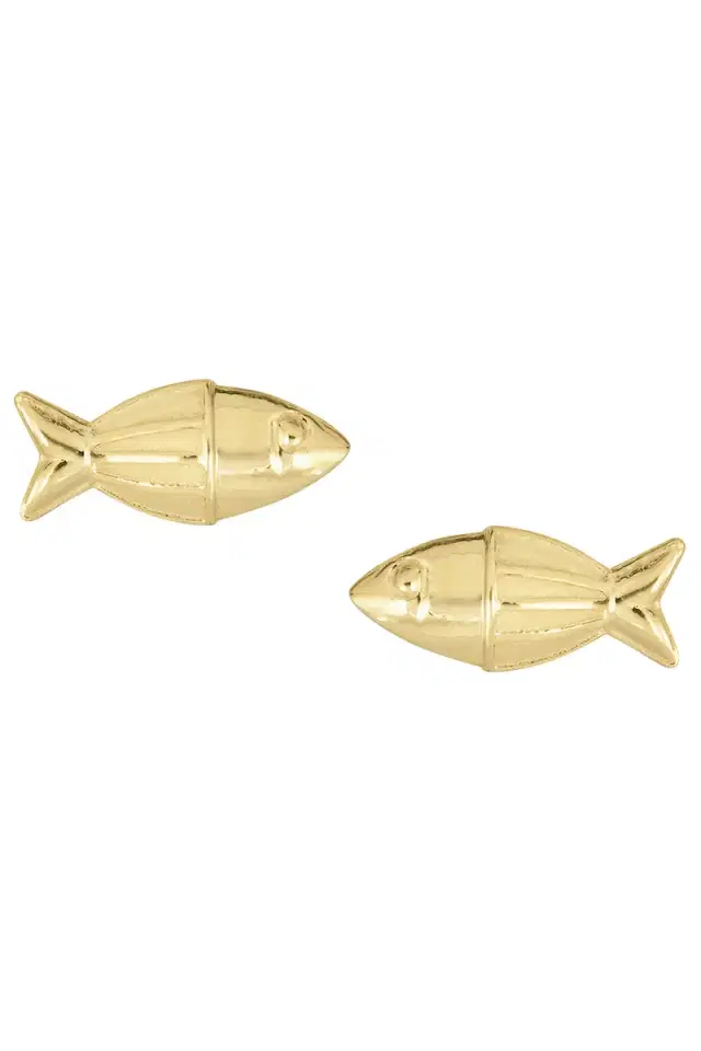 STONE AND STRAND Gone Fishing Earrings