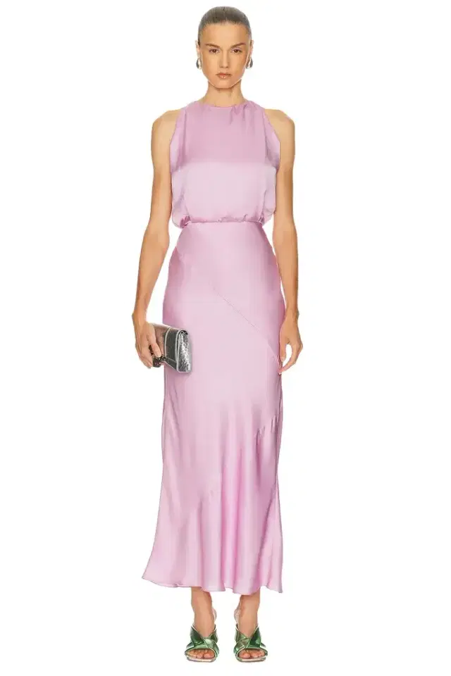 ALEJANDRA ALONSO ROJAS Blouson Midi Dress