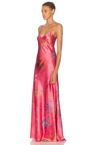 ALEJANDRA ALONSO ROJAS Bias Slip Gown | Thumbnail 3 ALEJANDRA ALONSO ROJAS Bias Slip Gown | Thumbnail 3