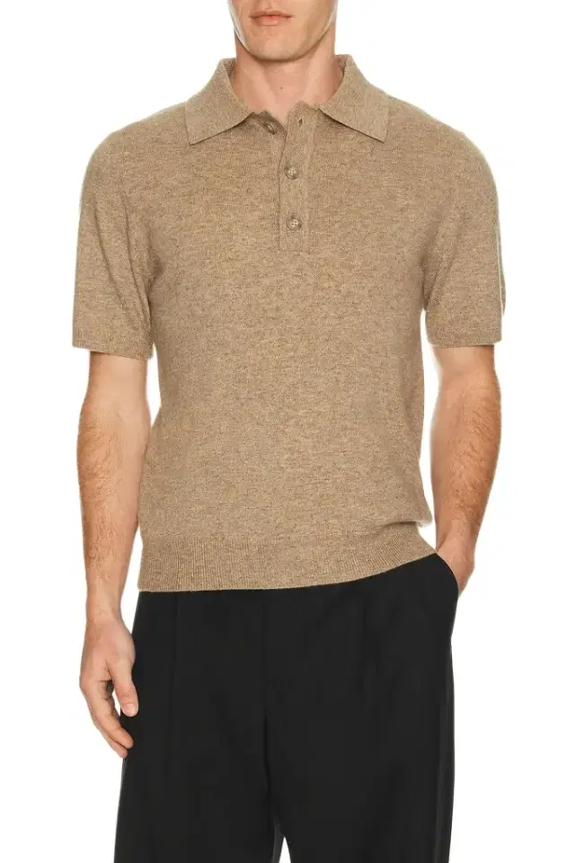 Entire Studios Short Sleeve Knit Polo