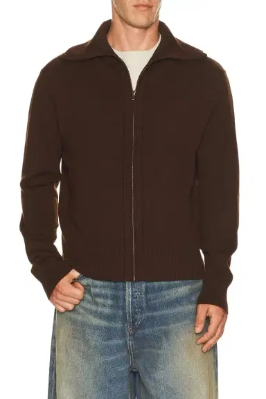Entire Studios Knit Zip Up Jacket | Thumbnail 1