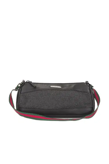 Gucci Gucci Denim Pochette Shoulder Bag | Thumbnail 1 Gucci Gucci Denim Pochette Shoulder Bag | Thumbnail 1