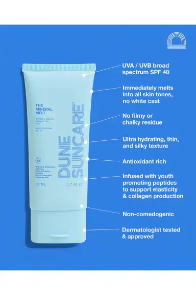 DUNE Suncare The Mineral Melt SPF 40 | Thumbnail 3 DUNE Suncare The Mineral Melt SPF 40 | Thumbnail 3