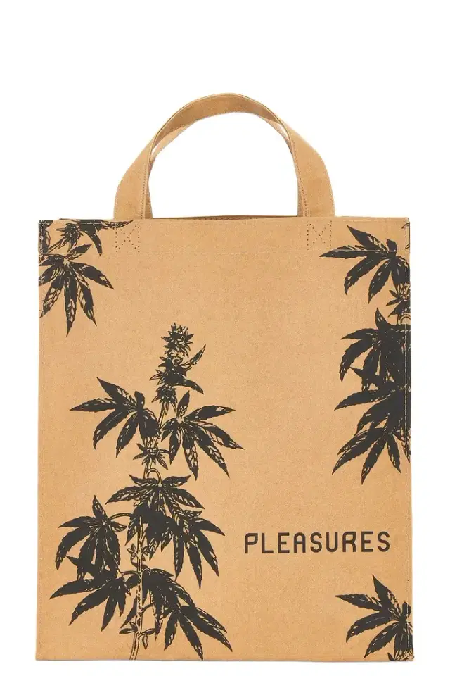 Pleasures Leaf Washable Kraft Bag