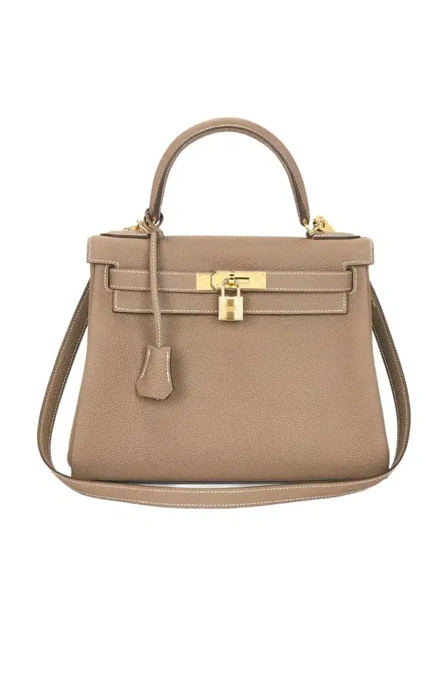 HERMÈS Hermes Togo Kelly 28 Handbag