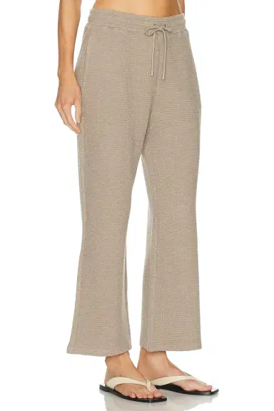Negative Underwear Waffle Knit Cropped Track Pant | Thumbnail 2 Negative Underwear Waffle Knit Cropped Track Pant | Thumbnail 2