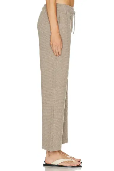Negative Underwear Waffle Knit Cropped Track Pant | Thumbnail 3 Negative Underwear Waffle Knit Cropped Track Pant | Thumbnail 3