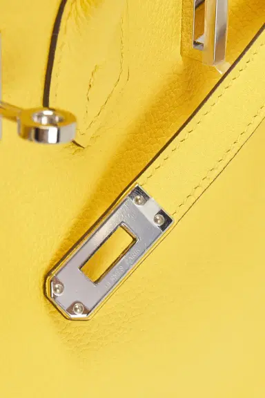 HERMÈS Hermes Taurillon Clemence Birkin 25 Handbag | Thumbnail 7