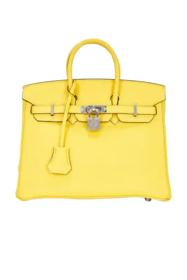 HERMÈS Hermes Taurillon Clemence Birkin 25 Handbag | Thumbnail 1