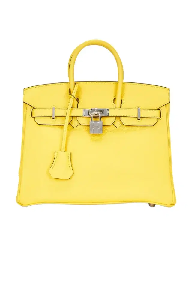 Hermes Taurillon Clemence Birkin 25 Handbag Hermes Taurillon Clemence Birkin 25 Handbag