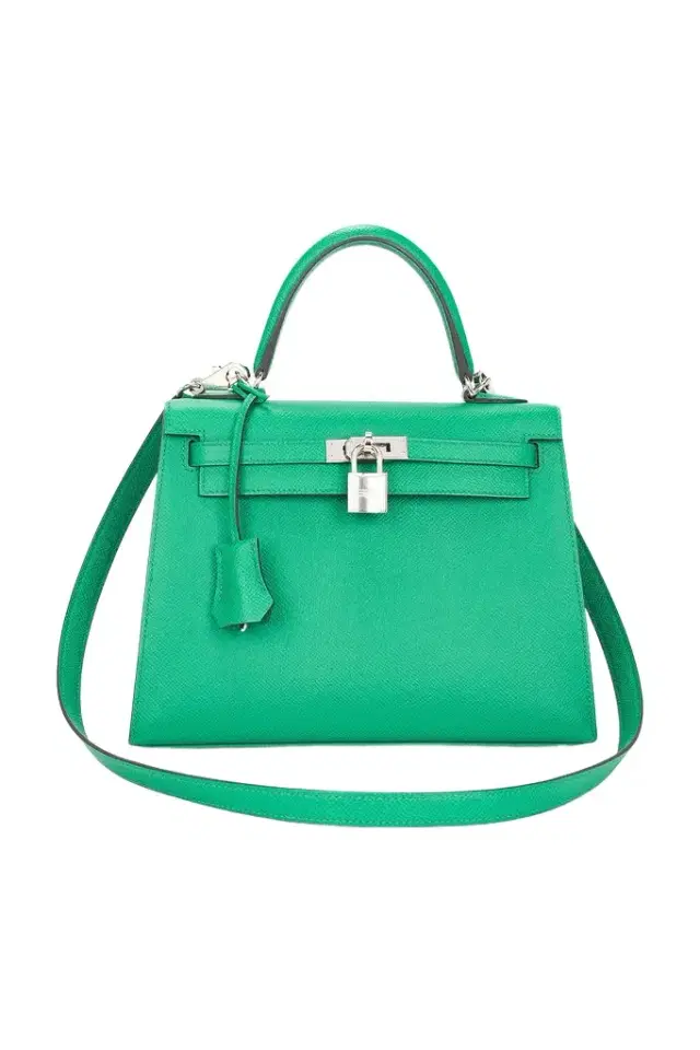 HERMÈS Hermes Epsom Kelly 25 Handbag