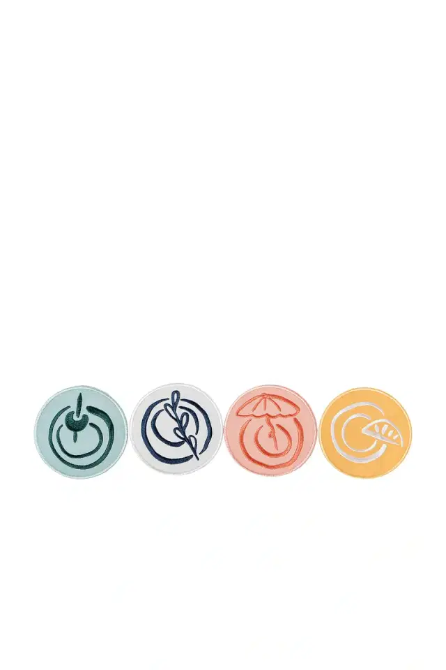 business & pleasure co. Riviera Coaster - Set Of 8