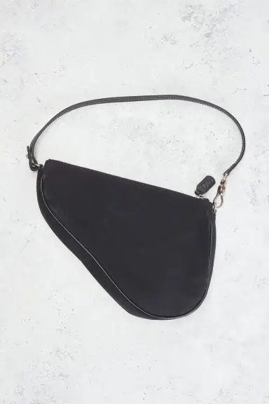 Dior Dior Satin Embroidered Limited Edition Mini Saddle Bag | Thumbnail 3 Dior Dior Satin Embroidered Limited Edition Mini Saddle Bag | Thumbnail 3