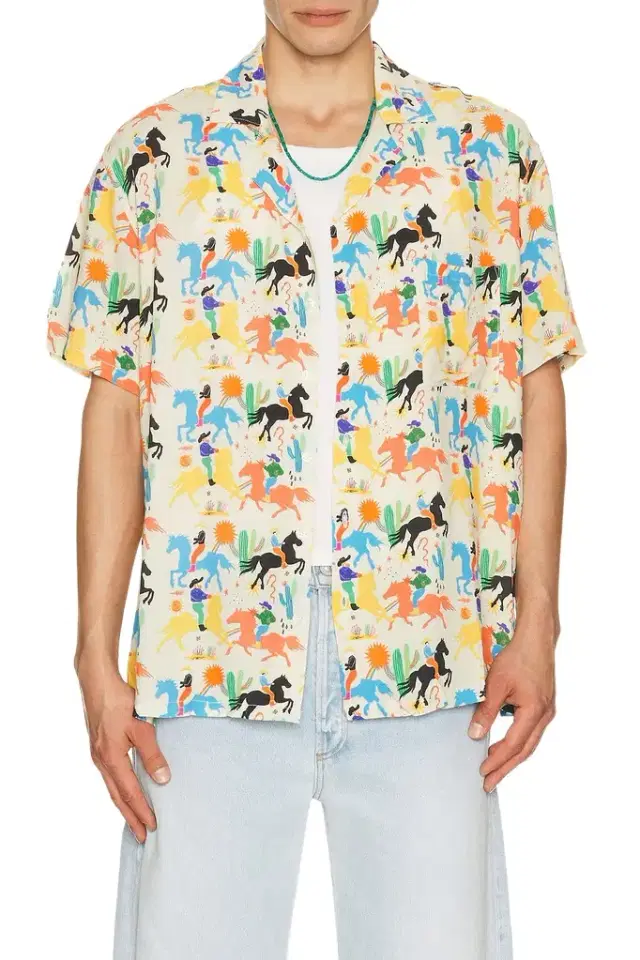 Arrels Barcelona Cowboy x Simmon Said Camp Collar Shirt