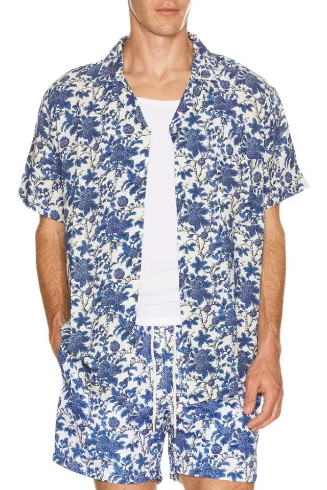 Arrels Barcelona Marmaris x Malika Favre Camp Collar Shirt
