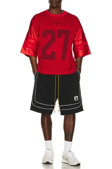 Rhude Baggy Mesh Basketball Short | Thumbnail 3