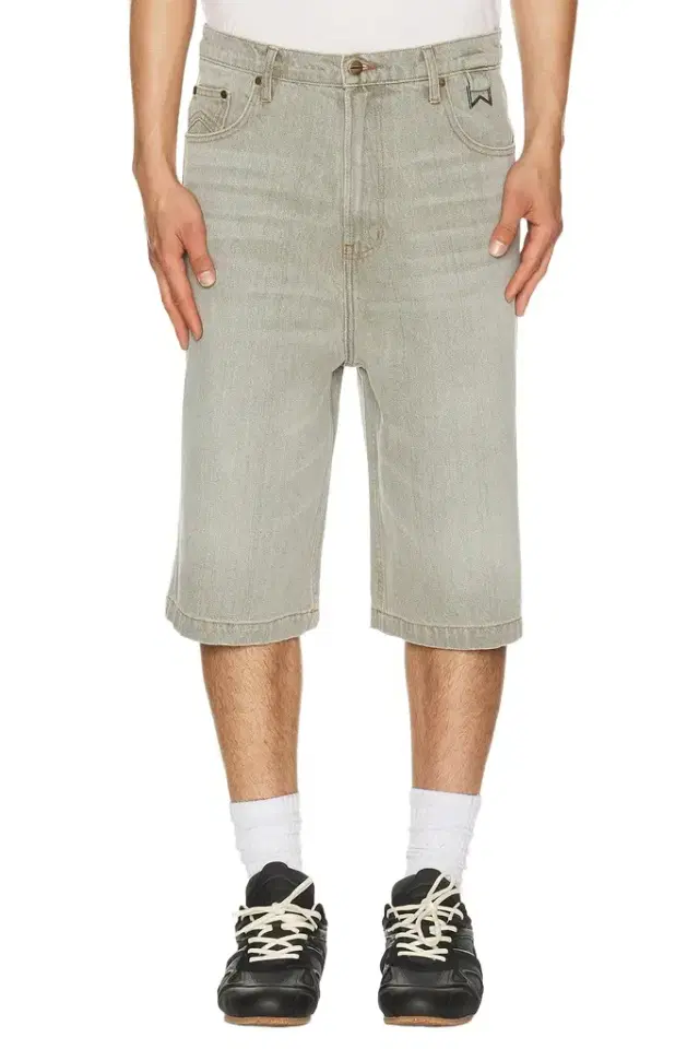 Rhude Baggy Traxedo Denim Shorts