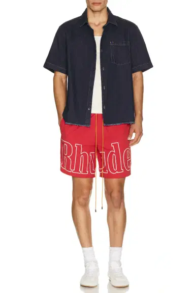 Rhude Logo Track Short | Thumbnail 3 Rhude Logo Track Short | Thumbnail 3