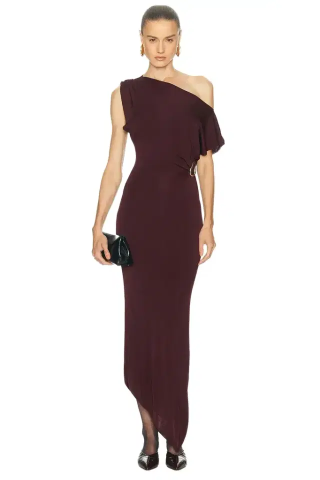 SRG Mehek Asymmetric Knit Dress