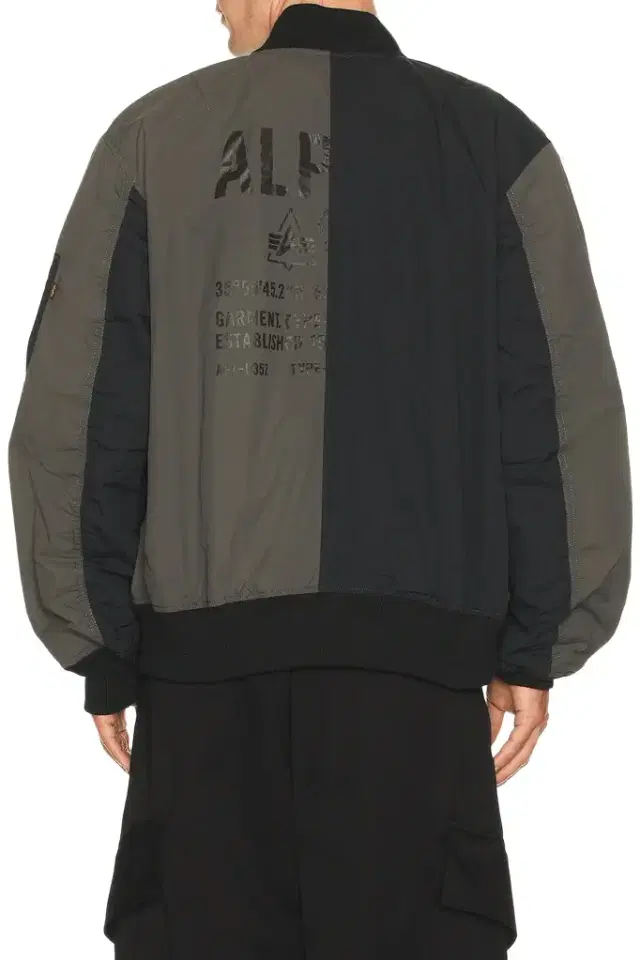 Alpha Industries L-2B Relaxed Patchwork Flight Jacket