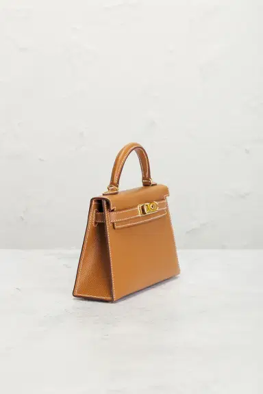 HERMÈS Hermes Epsom Kelly 20 Sellier Handbag | Thumbnail 4 HERMÈS Hermes Epsom Kelly 20 Sellier Handbag | Thumbnail 4