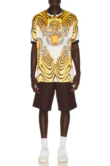 Y-3 Tiger Satin Jersey | Thumbnail 4 Y-3 Tiger Satin Jersey | Thumbnail 4
