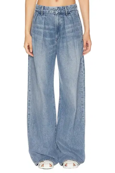 Citizens of Humanity Petra Pleated Wide Leg Jeans | Thumbnail 1