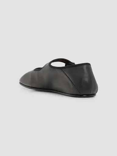 Bottega Veneta Women's Veneziana Nappa Leather Ballerina Flats | Thumbnail 4 Bottega Veneta Women's Veneziana Nappa Leather Ballerina Flats | Thumbnail 4