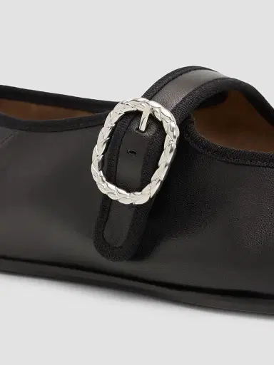 Bottega Veneta Women's Veneziana Nappa Leather Ballerina Flats | Thumbnail 5 Bottega Veneta Women's Veneziana Nappa Leather Ballerina Flats | Thumbnail 5
