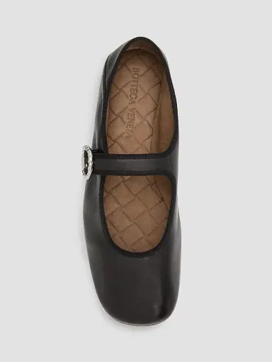 Bottega Veneta Women's Veneziana Nappa Leather Ballerina Flats | Thumbnail 6 Bottega Veneta Women's Veneziana Nappa Leather Ballerina Flats | Thumbnail 6