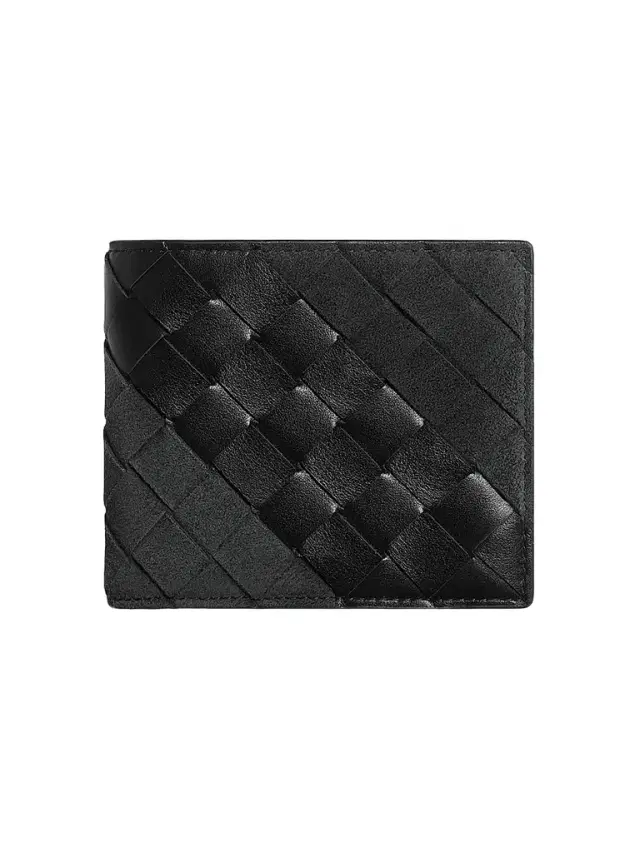 Bottega Veneta Men's Intrecciato Leather & Suede Bifold Wallet