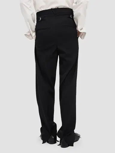 Bottega Veneta Men's Light Wool Grain de Poudre Trousers | Thumbnail 3 Bottega Veneta Men's Light Wool Grain de Poudre Trousers | Thumbnail 3