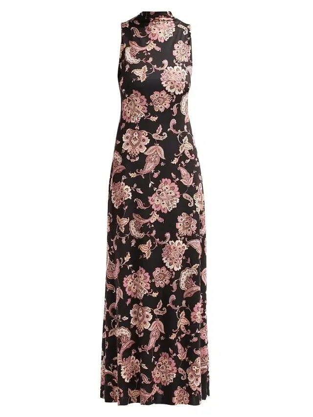 Misa Los Angeles Women's Lila Printed Maxi Dress
