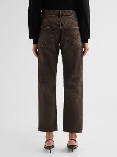 R13 Women's Boyfriend Crop Jeans | Thumbnail 3