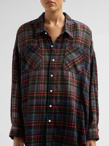 R13 Women's Drop Neck Workshirt | Thumbnail 5