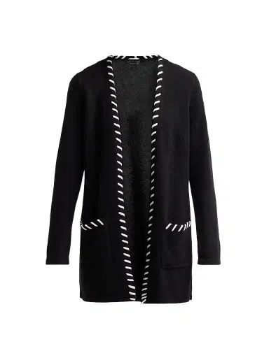 Saks Fifth Avenue Women's Whipstitch Cashmere Cardigan | Thumbnail 1