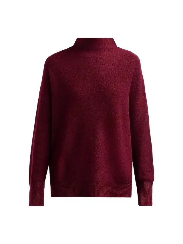 Saks Fifth Avenue Women's Cashmere Drop-Shoulder Turtleneck Sweater