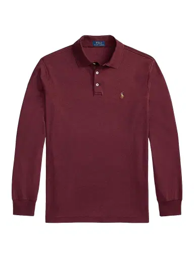 Polo Ralph Lauren Men's Cotton Long-Sleeve Polo Shirt | Thumbnail 1