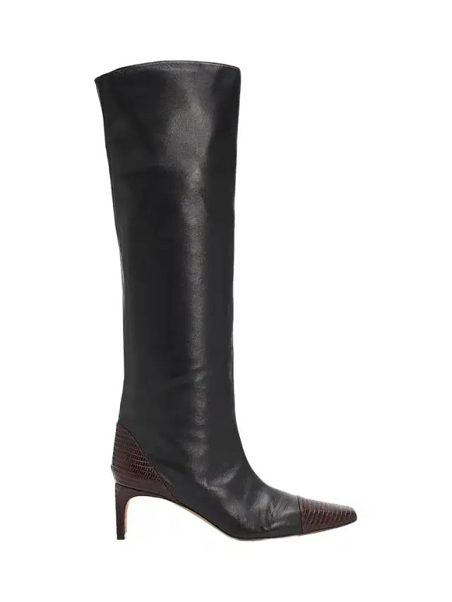 Ulla Johnson Women's Carlyle Lizard-Embossed Leather Knee-High Boots