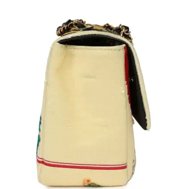 Chanel Chanel Maxi "Tonight or Never" Flap Bag Yellow, Red, Black Sequins, Black Leather Gold Hardware | Thumbnail 3