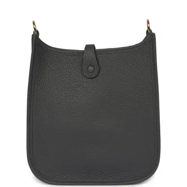 HERMÈS Hermes Evelyne TPM Gris Misty Clemence Permabrass Hardware | Thumbnail 4 HERMÈS Hermes Evelyne TPM Gris Misty Clemence Permabrass Hardware | Thumbnail 4