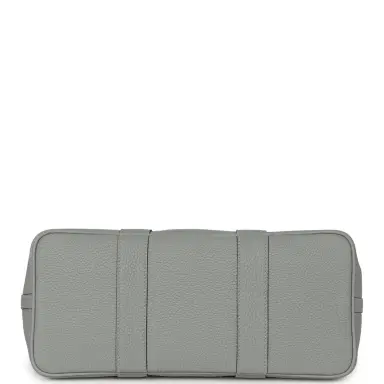 HERMÈS Hermes Garden Party 30 Gris Pantin Officier Canvas, Negonda Palladium Hardware | Thumbnail 6