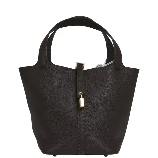 HERMÈS Hermes Picotin Lock 22 Bai Brun Clemence Gold Hardware