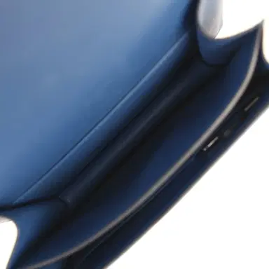 HERMÈS Pre-owned Hermes Constance 18 Bleu Tie Epsom Palladium Hardware | Thumbnail 9 HERMÈS Pre-owned Hermes Constance 18 Bleu Tie Epsom Palladium Hardware | Thumbnail 9